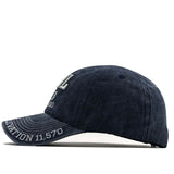 Summer Washed Cotton Snapback Baseball Cap