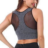 Breathable Gym Running Mesh Sports Bra