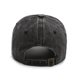 New York Washed Distressed Cotton Baseball Cap