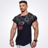 Cotton Casual Gym Muscle Training T-Shirt