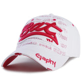 Gym Baseball Distressed Snapback Cap