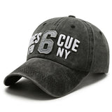 Washed Style Embroidered NY FD Baseball Cap