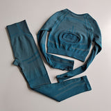 Seamless Yoga Power Set Dark Green
