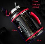 Big Portable 3200ml BPA Free Water Bottle