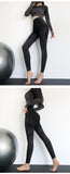 Seamless Yoga Power Set Black