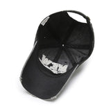 New York Washed Distressed Cotton Baseball Cap