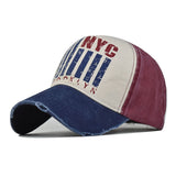 NYC Retro Distressed Baseball Cap