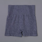 Trendy Seamless Yoga Fitness Shorts Gray
