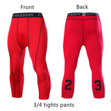 Sports Training Cropped Compression Tights