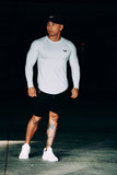 Cotton Muscle Exercise Long Sleeve Tee