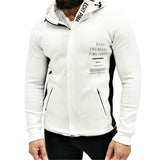 Autumn Winter Gym Sweatshirt Zipper Hoodie