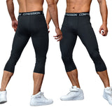 Sports Training Cropped Compression Tights
