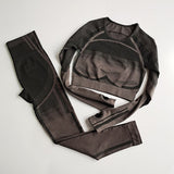 Seamless Yoga Power Set Black