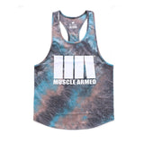 Gym Bodybuilding Workout Sling Singlet