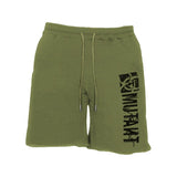Workout Training Cotton Cut Off Edge Shorts