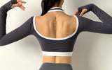 Fake Two Layer Sports Top