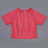 Trendy Seamless Yoga Fitness Top Orange
