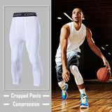 Sports Training Cropped Compression Tights