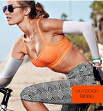 Ice Fabric Sports UV Reflective Arm Sleeves