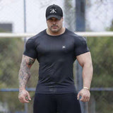 Compression Quick Dry Bodybuilding T-shirt