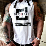 Bodybuilding Stringer Hooded Tank Top