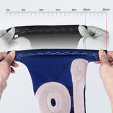 Elastic Silicon Padded Basketball Knee Support