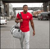 Slim Fit MG Bodybuilding T-Shirt Red