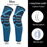 Elastic Silicon Padded Basketball Knee Support