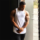 Bodybuilding Workout Solid Singlet.