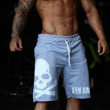 Skull Bodybuilding Short Cotton Trousers