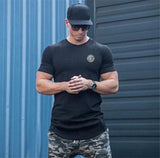 Slim Fit MG Bodybuilding T-Shirt Black