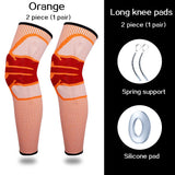 Elastic Silicon Padded Basketball Knee Support