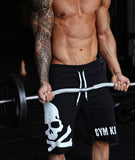 Skull Bodybuilding Short Cotton Trousers