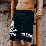 Skull Bodybuilding Short Cotton Trousers