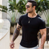 Compression Quick Dry Bodybuilding T-shirt