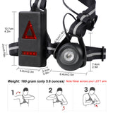 Night Running Safety LED Light USB Charge