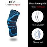 Elastic Silicon Padded Basketball Knee Support