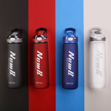 750ml Tritan Material Straw Gym Water Bottle All Colors