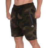 Camouflage Gym Workout Sport Cotton Shorts