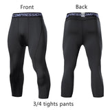 Sports Training Cropped Compression Tights