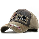 Vintage Look Gym Cotton Baseball Cap