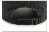 New York Washed Distressed Cotton Baseball Cap