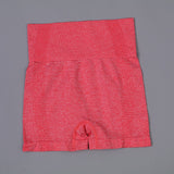 Trendy Seamless Yoga Fitness Shorts Orange