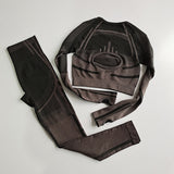 Seamless Yoga Power Set Black