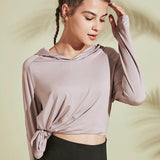 Hooded Loose Fit Training Running T-Shirt Pink