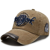 Washed Cotton New York Baseball Cap