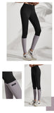 Push Up Sport Contrast Colour Leggings