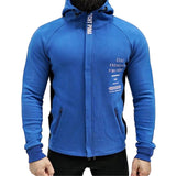 Autumn Winter Gym Sweatshirt Zipper Hoodie