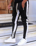 Drop Crotch Style Gym Sweatpants Black