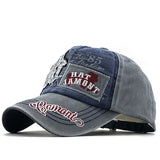 Vintage Look Gym Cotton Baseball Cap